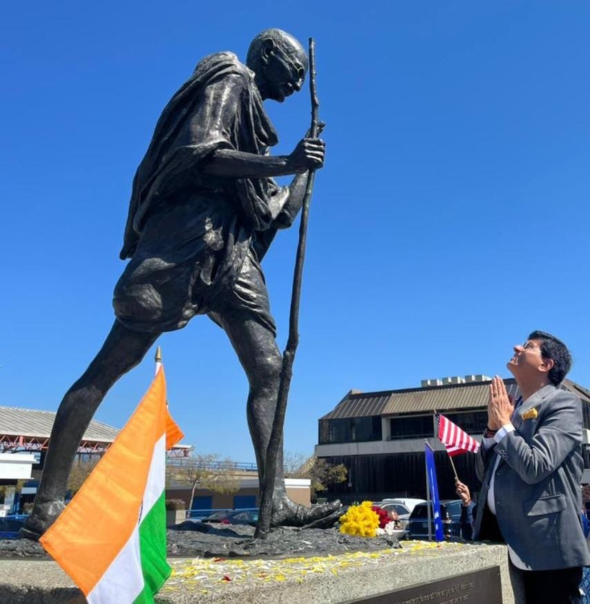 Humble tributes to MahatmaGandhi    on the occasion of GandhiJayanti   . Remembering the beacon of peace and non-violence whose noble ideals and values continue to lead the way for a better future of the nation.भारतीय स्वतंत्रता संग्राम के प्रमुख नेता, सत्याग्रह, शांति एवं अहिंसा के प्रतीक एवं स्वच्छता का पाठ पढ़ाने वाले ‘राष्ट्रपिता’ महात्मा गाँधी जी की जयंती पर शत – शत नमन और विनम्र श्रद्धांजलि।