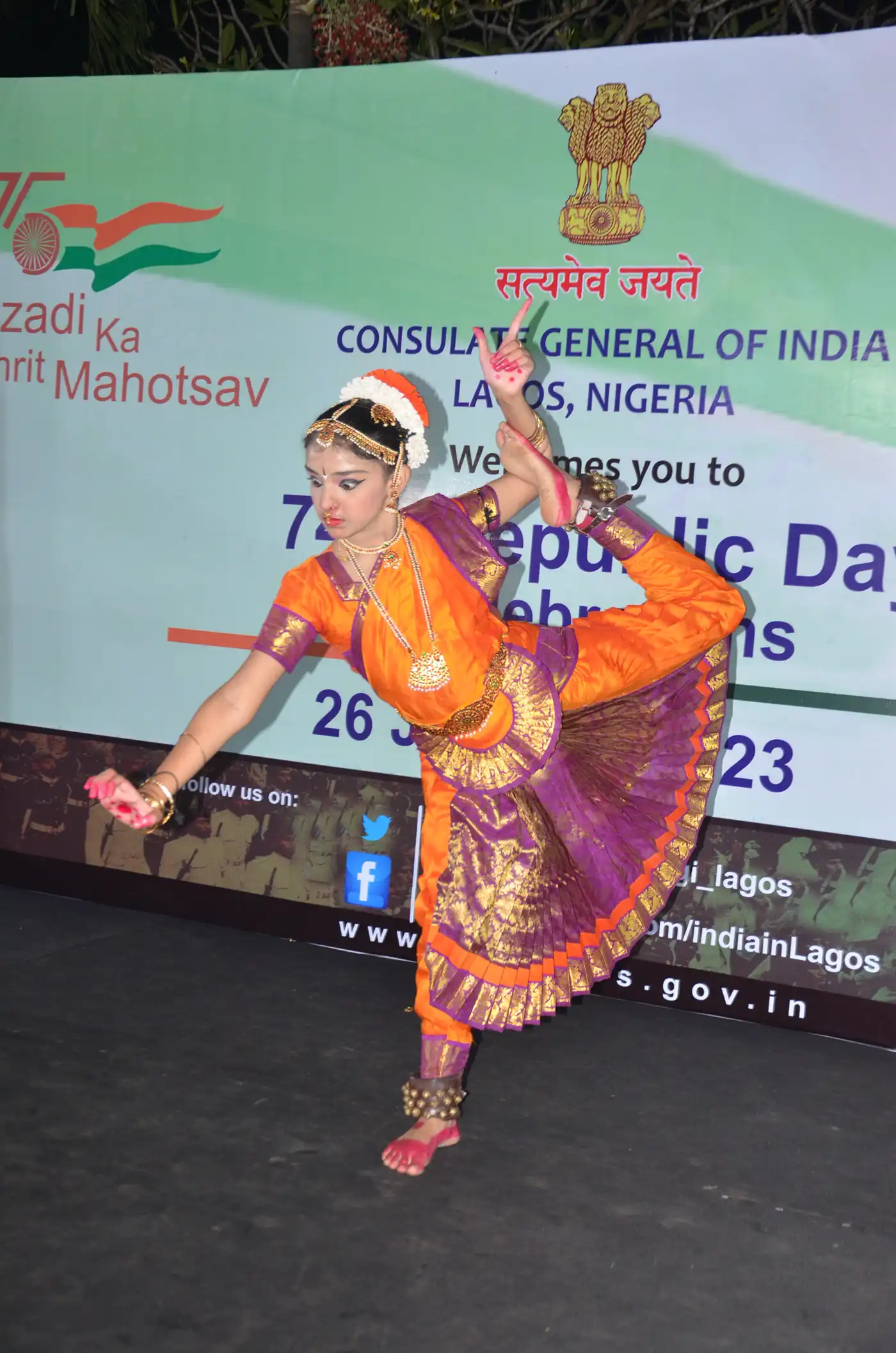 National Day Reception was organized in Consulate General of India, Lagos.India celebrates Republic Day on January 26th — independence from British rule.